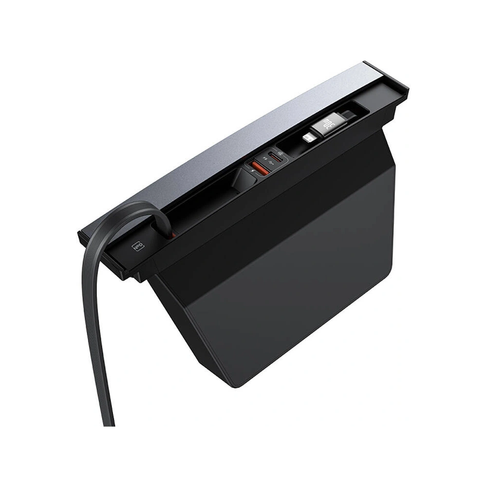 Hurtownia GSM - HUB Baseus T-Space mit USB-C, Lightning 45W Kabel für Tesla (schwarz) - BSU4865 - {ean13} - Hurt