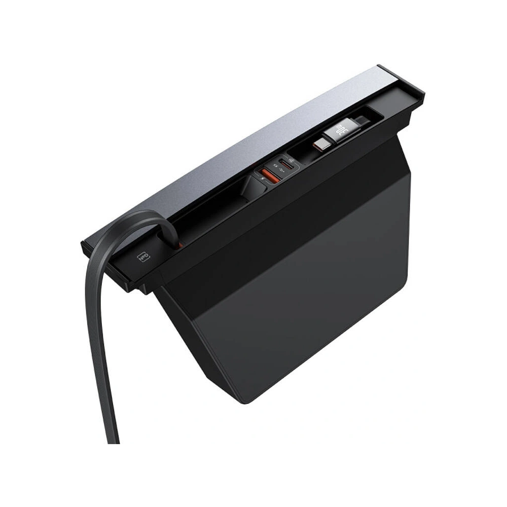 Hurtownia GSM - HUB Baseus T-Space mit USB-C-Kabel, USB-C 45W für Tesla (schwarz) - BSU4866 - {ean13} - Hurt