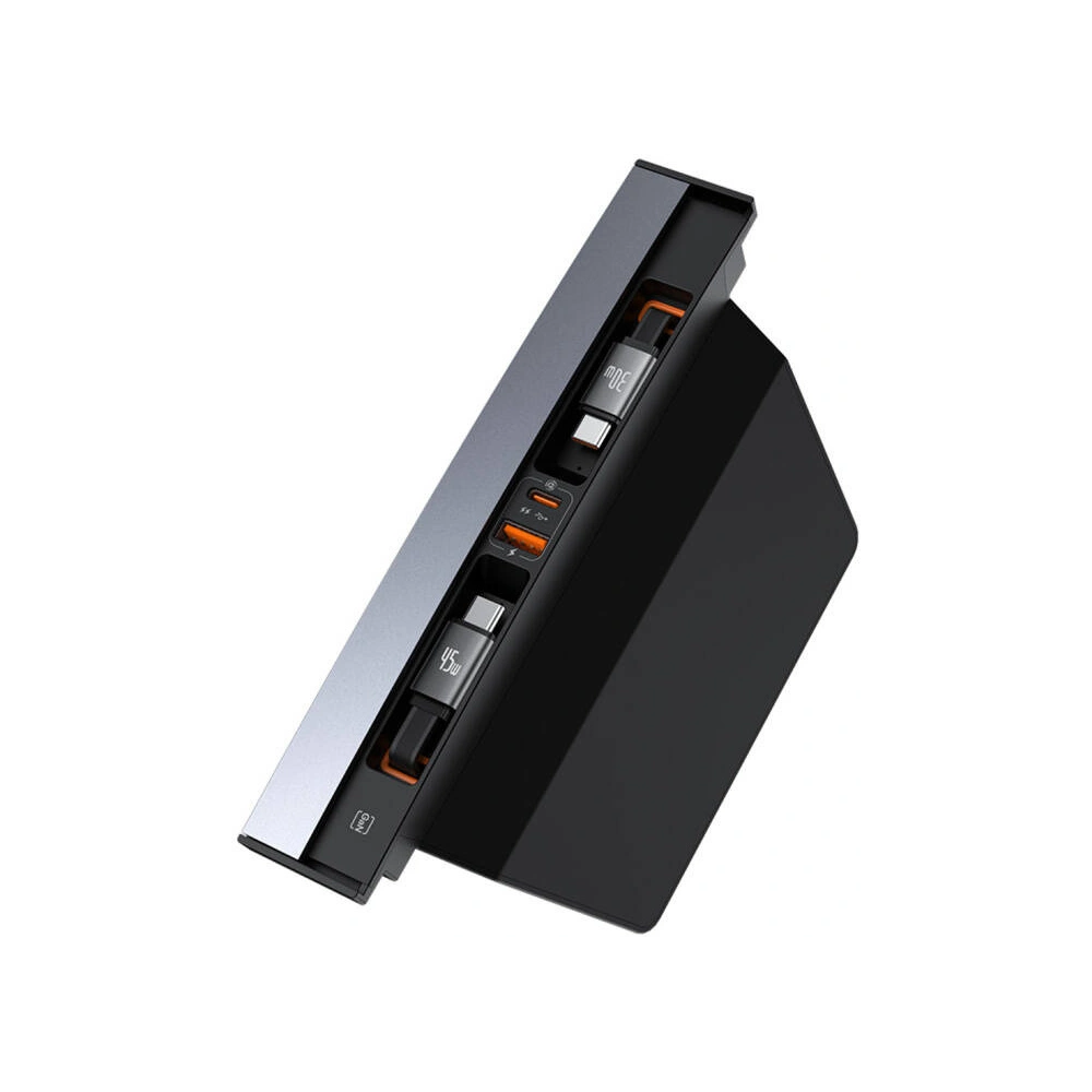 Hurtownia GSM - HUB Baseus T-Space USB-C kábellel, USB-C 45W Teslához (fekete) - BSU4866 - {ean13} - Hurt
