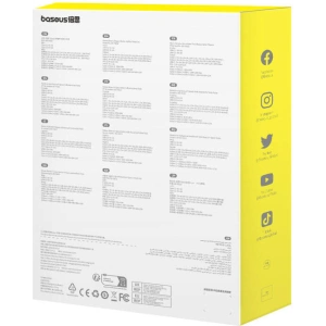 Hurtownia GSM - HUB Baseus T-Space USB-C kábellel, USB-C 45W Teslához (fekete) - BSU4866 - {ean13} - Hurt