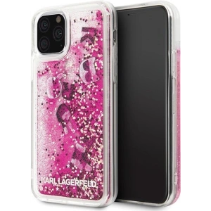 Hurtownia GSM - Karl Lagerfeld KLHCN58ROPI iPhone 11 Pro różowo-złoty/rosegold hard case Glitter - KLD128PNK - {ean13} - Hurt
