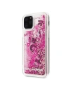 Wholesale Karl Lagerfeld KLHCN58ROPI iPhone 11 Pro rose gold hard case Glitter - KLD128PNK - {ean13} - Hurt