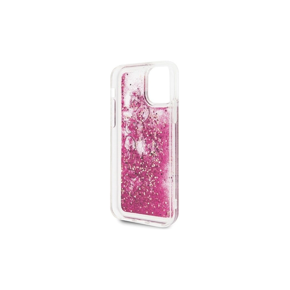 Wholesale Karl Lagerfeld KLHCN58ROPI iPhone 11 Pro rose gold hard case Glitter - KLD128PNK - {ean13} - Hurt