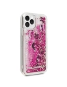 Wholesale Karl Lagerfeld KLHCN58ROPI iPhone 11 Pro rose gold hard case Glitter - KLD128PNK - {ean13} - Hurt