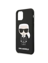 Hurtownia GSM - Karl Lagerfeld KLHCN58SLFKBK iPhone 11 Pro hardcase czarny/black Silicone Iconic - KLD129BLK - {ean13} - Hurt