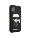 Hurtownia GSM - Karl Lagerfeld KLHCN58SLFKBK iPhone 11 Pro hardcase czarny/black Silicone Iconic - KLD129BLK - {ean13} - Hurt