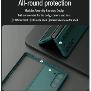 Wholesale Nillkin Flex Pure Fold Case Samsung Galaxy Z Fold 5 black - NLK1535 - {ean13} - Hurt