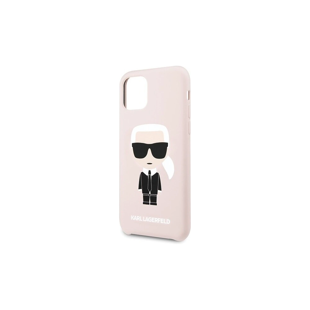 Hurtownia GSM - Karl Lagerfeld KLHCN58SLFKPI iPhone 11 Pro hardcase jasnoróżowy/light pink Silicone Iconic - KLD130PNK - {ean13} - Hurt