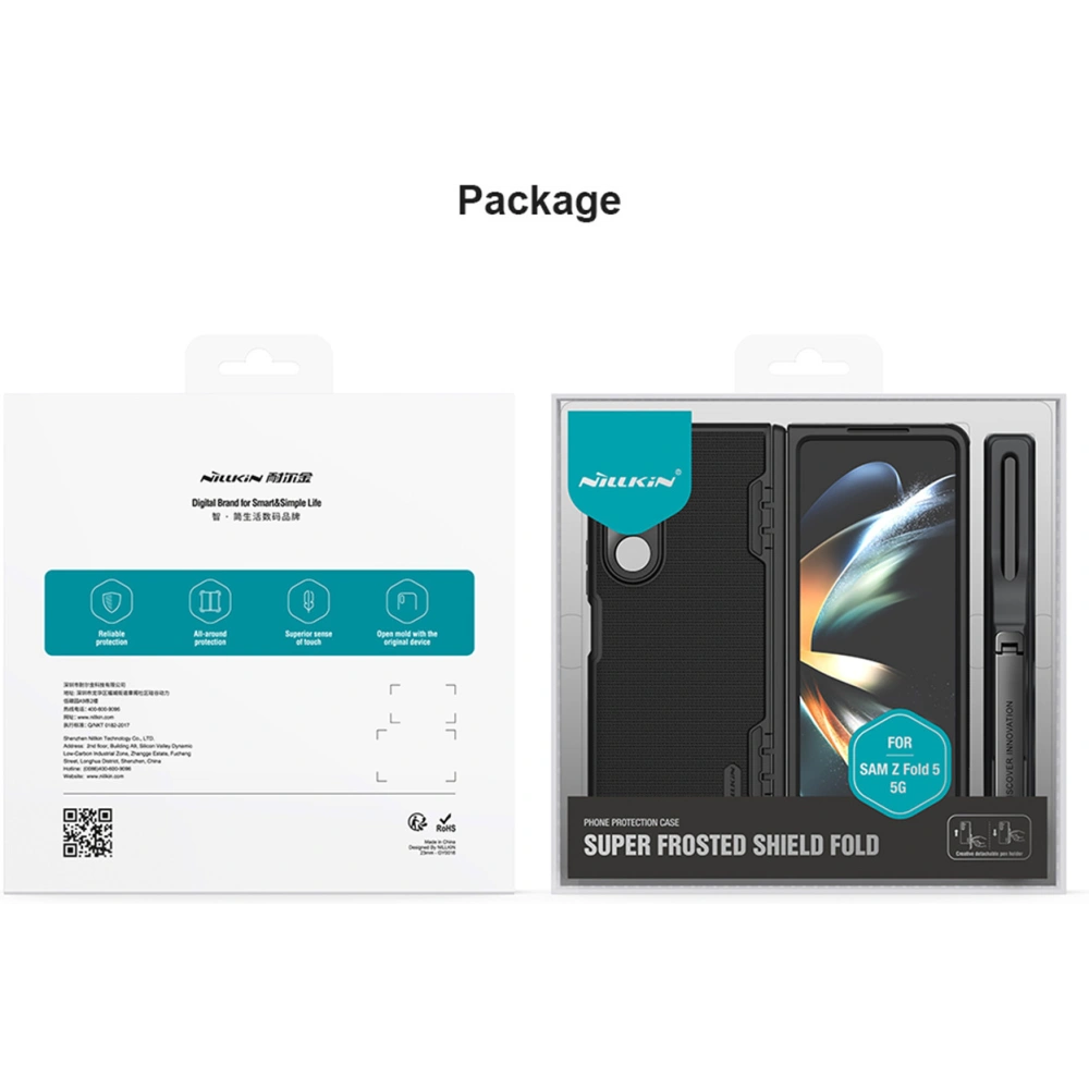 Hurtownia GSM - Etui Nillkin Super Frosted Shield Fold Samsung Galaxy Z Fold 5 fekete - NLK1536 - {ean13} - Hurt