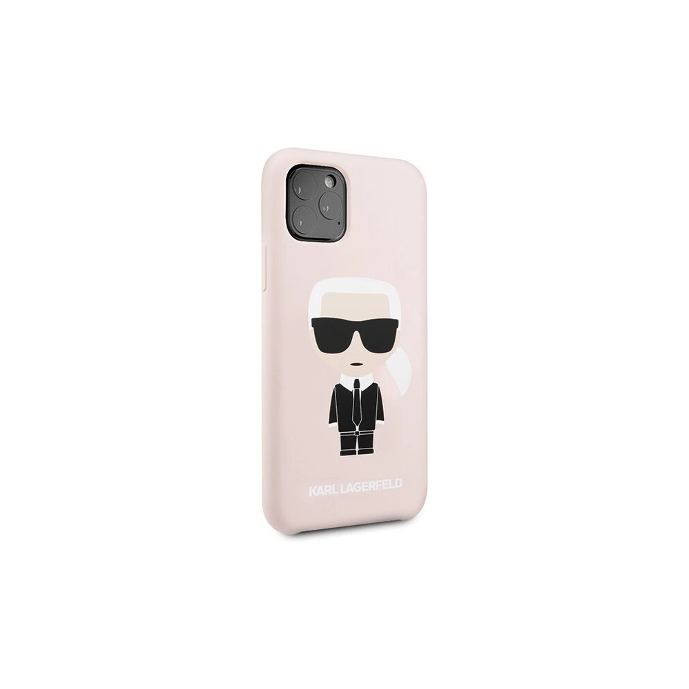 Hurtownia GSM - Karl Lagerfeld KLHCN58SLFKPI iPhone 11 Pro hardcase jasnoróżowy/light pink Silicone Iconic - KLD130PNK - {ean13} - Hurt