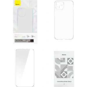 Hurtownia GSM - Case + gehärtetes Glas Baseus Crystal Series MagSafe Apple iPhone 14 Plus - BSU4869 - {ean13} - Hurt
