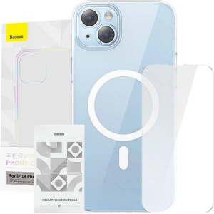 Hurtownia GSM - Case + gehärtetes Glas Baseus Crystal Series MagSafe Apple iPhone 14 Plus - BSU4869 - {ean13} - Hurt
