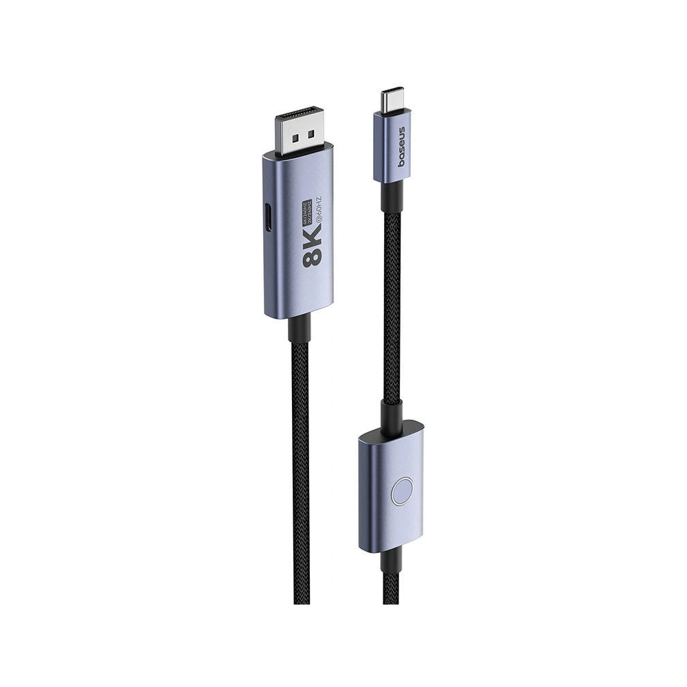 Hurtownia GSM - Adaptér Baseus BS-OH176 USB-C / DisplayPort 8K 60Hz 1.5m černý - BSU4872 - {ean13} - Hurt