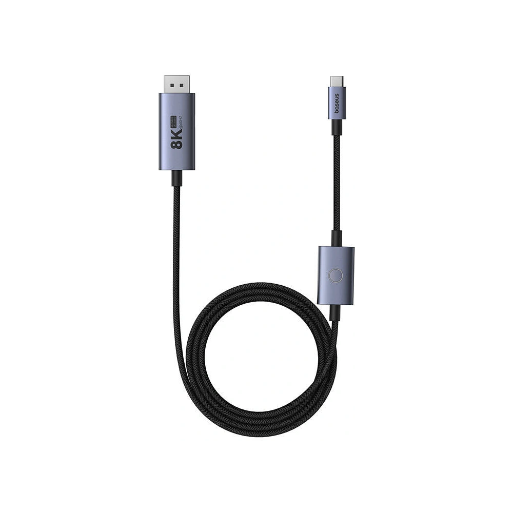 Hurtownia GSM - Adaptér Baseus BS-OH176 USB-C / DisplayPort 8K 60Hz 1.5m černý - BSU4872 - {ean13} - Hurt