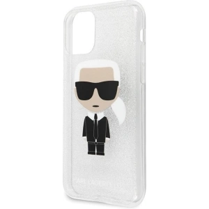 Hurtownia GSM - Karl Lagerfeld KLHCN58TPUTRIKSL iPhone 11 Pro srebrny/silver Glitter Ikonik Karl - KLD132SLV - {ean13} - Hurt