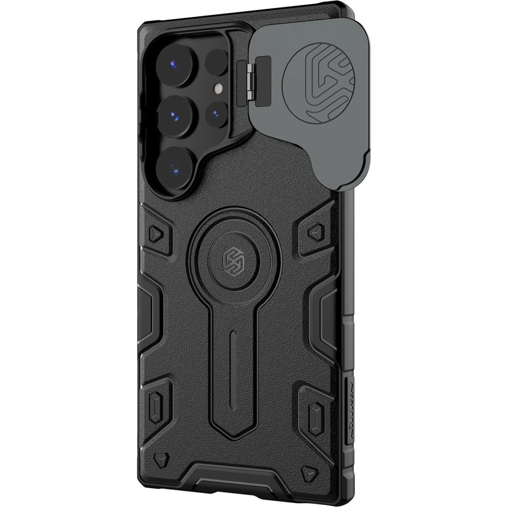 Hurtownia GSM - Etui Nillkin CamShield Armor Prop Case Samsung Galaxy S24 Ultra fekete - NLK1537 - {ean13} - Hurt