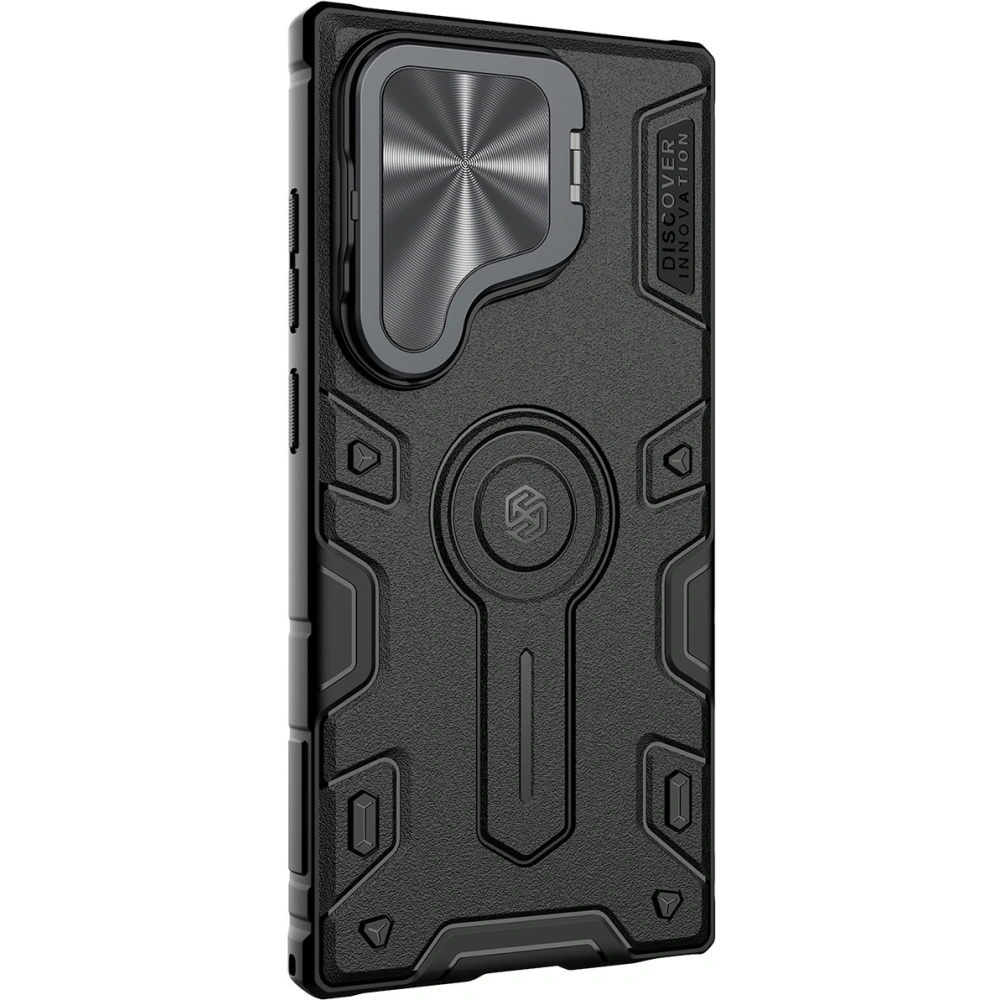 Hurtownia GSM - Etui Nillkin CamShield Armor Prop Case Samsung Galaxy S24 Ultra fekete - NLK1537 - {ean13} - Hurt