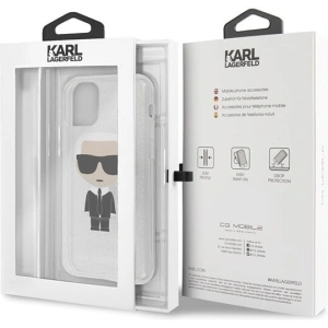 Hurtownia GSM - Karl Lagerfeld KLHCN58TPUTRIKSL iPhone 11 Pro srebrny/silver Glitter Ikonik Karl - KLD132SLV - {ean13} - Hurt