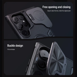 Hurtownia GSM - Case Nillkin CamShield Armor Prop Case Samsung Galaxy S24 Ultra schwarz - NLK1537 - {ean13} - Hurt