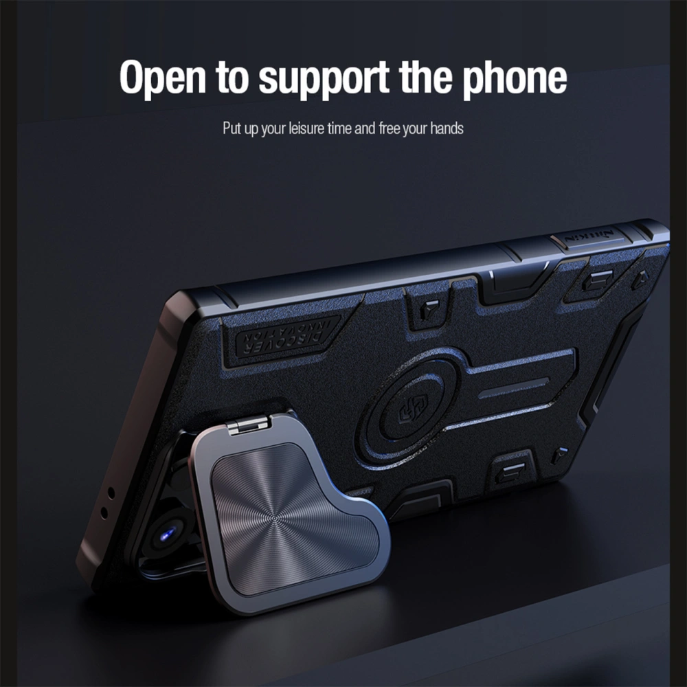 Hurtownia GSM - Etui Nillkin CamShield Armor Prop Case Samsung Galaxy S24 Ultra fekete - NLK1537 - {ean13} - Hurt