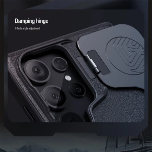 Hurtownia GSM - Etui Nillkin CamShield Armor Prop Case Samsung Galaxy S24 Ultra negre - NLK1537 - {ean13} - Hurt