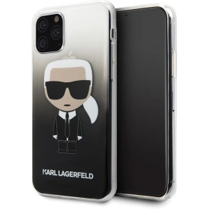 Hurtownia GSM - Karl Lagerfeld KLHCN58TRDFKBK iPhone 11 Pro czarny/black Gradient Ikonik Karl - KLD133BLK - {ean13} - Hurt