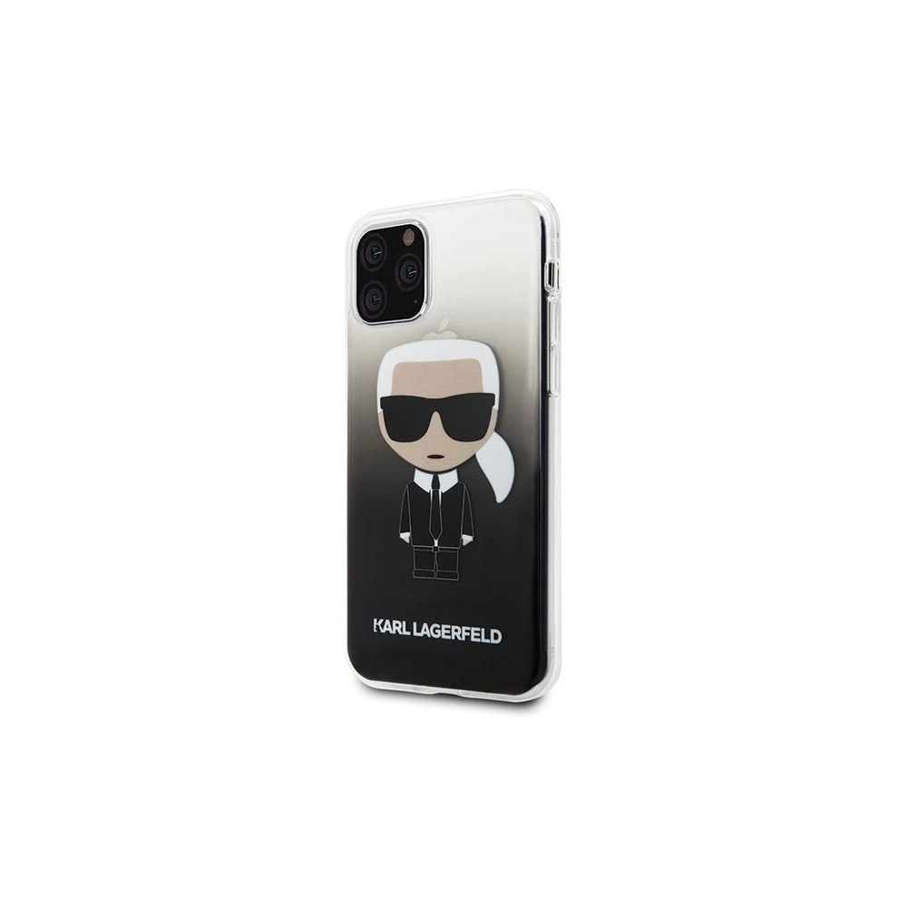 Wholesale Karl Lagerfeld KLHCN58TRDFKBK iPhone 11 Pro black Gradient Ikonik Karl - KLD133BLK - {ean13} - Hurt