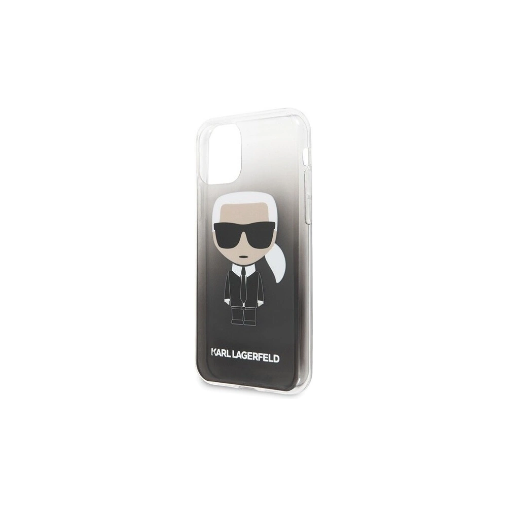 Hurtownia GSM - Karl Lagerfeld KLHCN58TRDFKBK iPhone 11 Pro czarny/black Gradient Ikonik Karl - KLD133BLK - {ean13} - Hurt