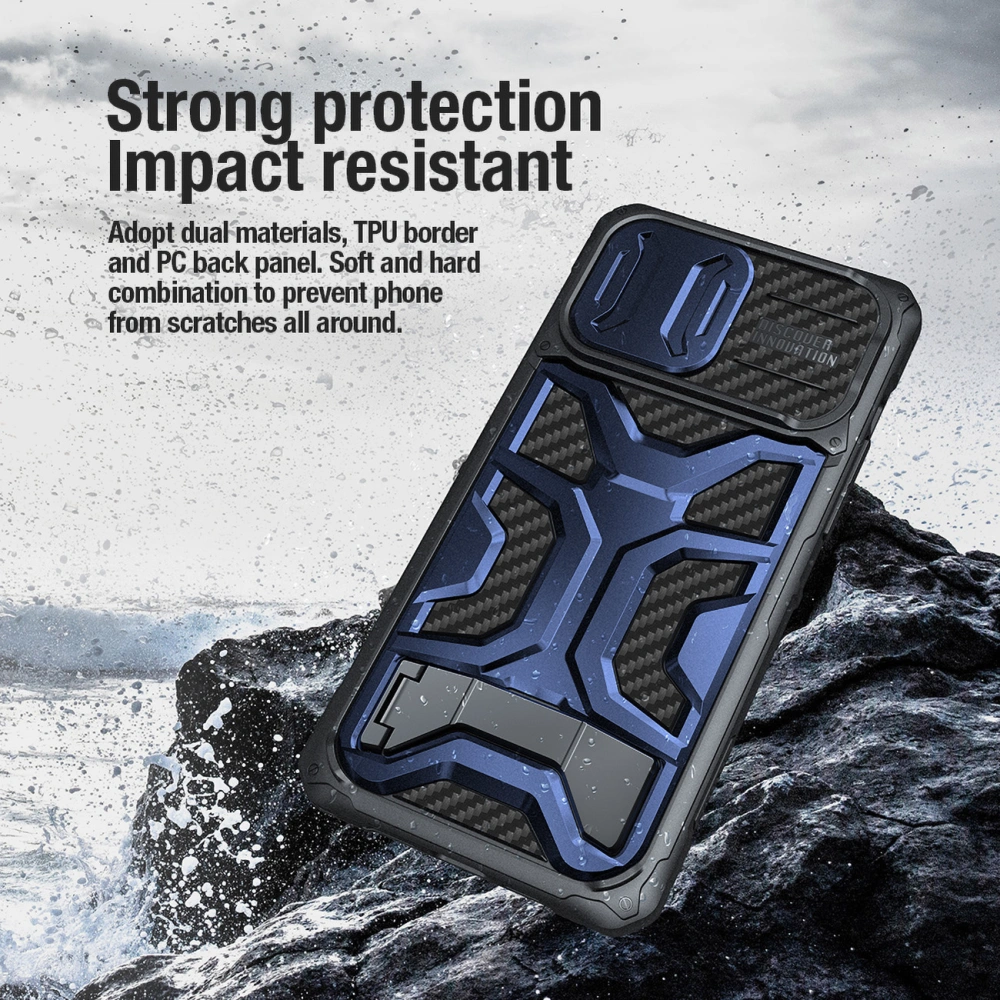 Hurtownia GSM - Etui Nillkin Adventurer Pro Case Apple iPhone 14 Pro Max černé - NLK1539 - {ean13} - Hurt