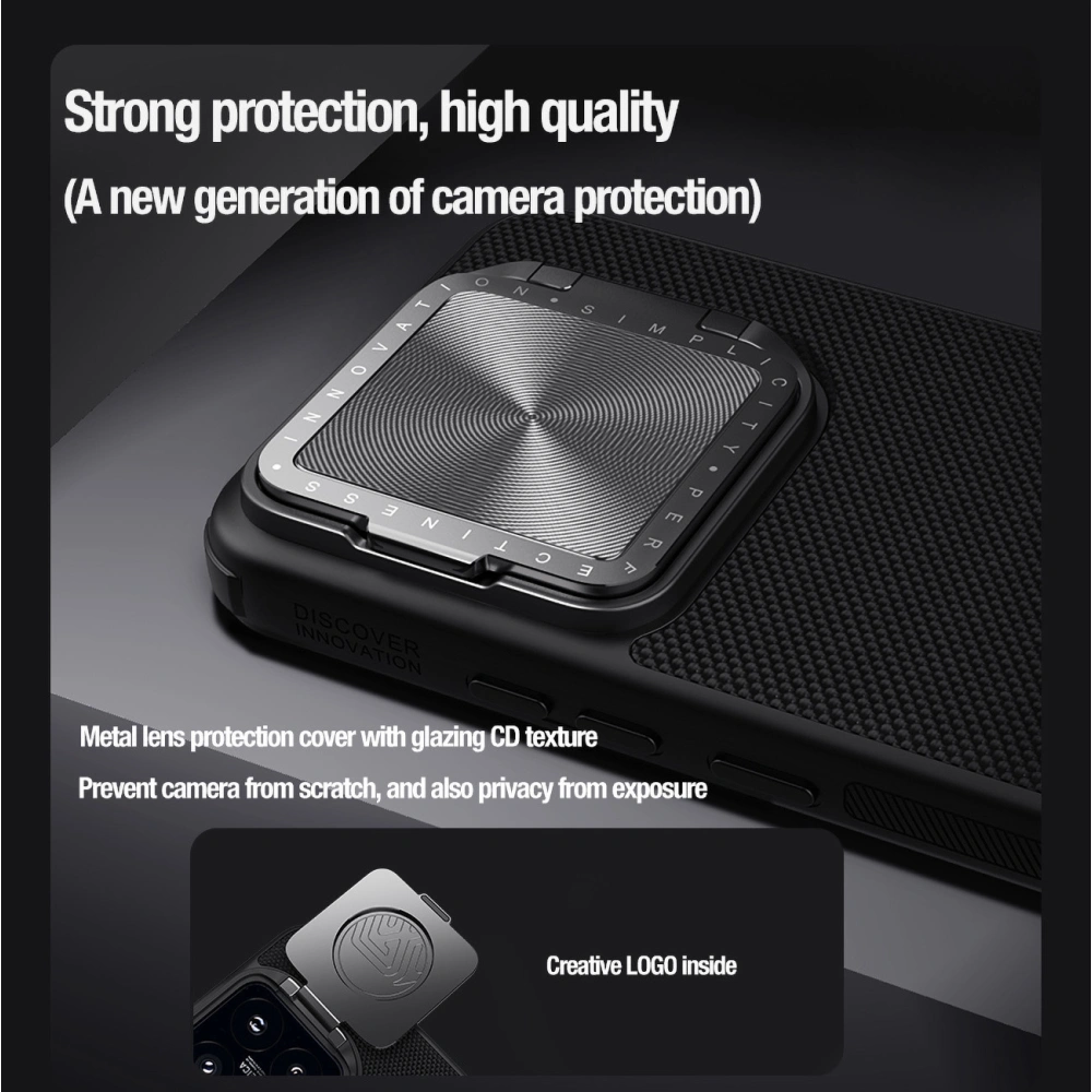 Hurtownia GSM - Etui Nillkin Textured Prop Magnetic Case Xiaomi 14 Pro černé - NLK1541 - {ean13} - Hurt