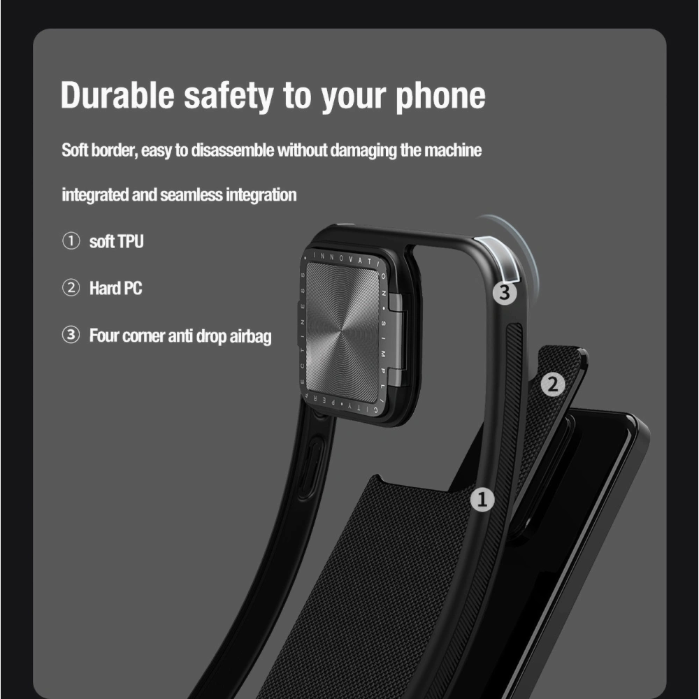 Etui Nillkin Textured Prop Magnetic Case Xiaomi 14 Pro negru