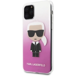 Karl Lagerfeld KLHCN58TRDFKPI iPhone 11 Pro różowy/pink Gradient Ikonik Karl