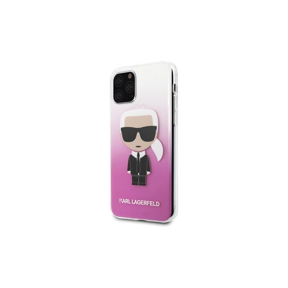 Hurtownia GSM - Karl Lagerfeld KLHCN58TRDFKPI iPhone 11 Pro różowy/pink Gradient Ikonik Karl - KLD134PNK - {ean13} - Hurt