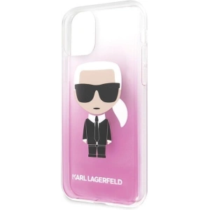 Karl Lagerfeld KLHCN58TRDFKPI iPhone 11 Pro różowy/pink Gradient Ikonik Karl