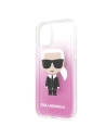Hurtownia GSM - Karl Lagerfeld KLHCN58TRDFKPI iPhone 11 Pro różowy/pink Gradient Ikonik Karl - KLD134PNK - {ean13} - Hurt