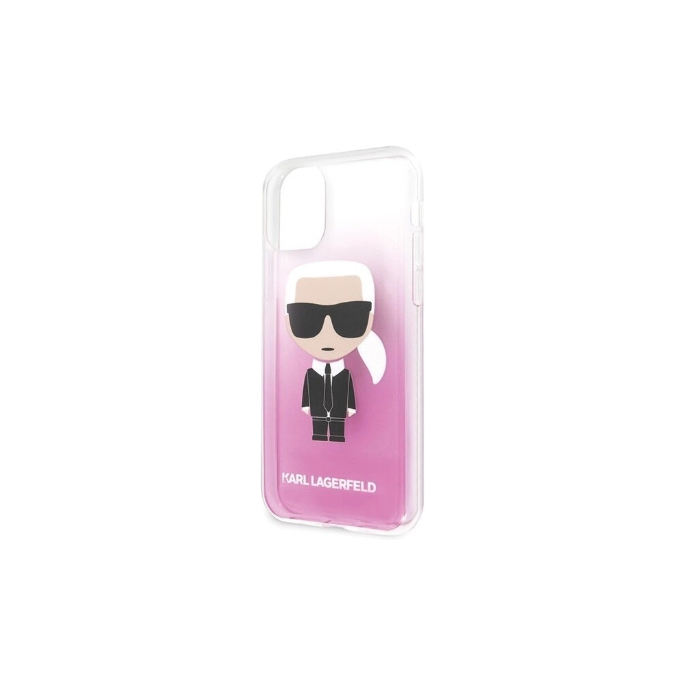 Hurtownia GSM - Karl Lagerfeld KLHCN58TRDFKPI iPhone 11 Pro różowy/pink Gradient Ikonik Karl - KLD134PNK - {ean13} - Hurt