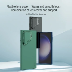 Hurtownia GSM - Case Nillkin CamShield Silky Prop Silikonhülle Samsung Galaxy S24 Ultra schwarz - NLK1544 - {ean13} - Hurt