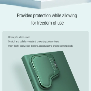 Hurtownia GSM - Case Nillkin CamShield Silky Prop Silikonhülle Samsung Galaxy S24 Ultra schwarz - NLK1544 - {ean13} - Hurt