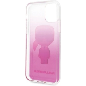 Karl Lagerfeld KLHCN58TRDFKPI iPhone 11 Pro różowy/pink Gradient Ikonik Karl