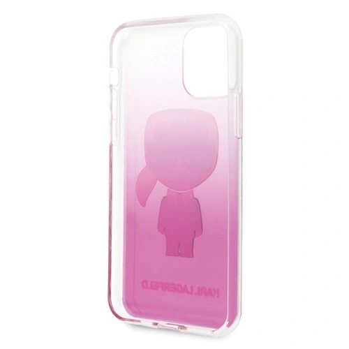 Karl Lagerfeld KLHCN58TRDFKPI iPhone 11 Pro różowy/pink Gradient Ikonik Karl