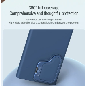 Hurtownia GSM - Case Nillkin CamShield Silky Prop Silikonhülle Samsung Galaxy S24 Ultra schwarz - NLK1544 - {ean13} - Hurt
