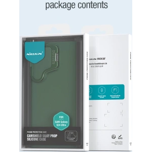 Hurtownia GSM - Etui Nillkin CamShield Silky Prop Silicone Case Samsung Galaxy S24 Ultra černé - NLK1544 - {ean13} - Hurt