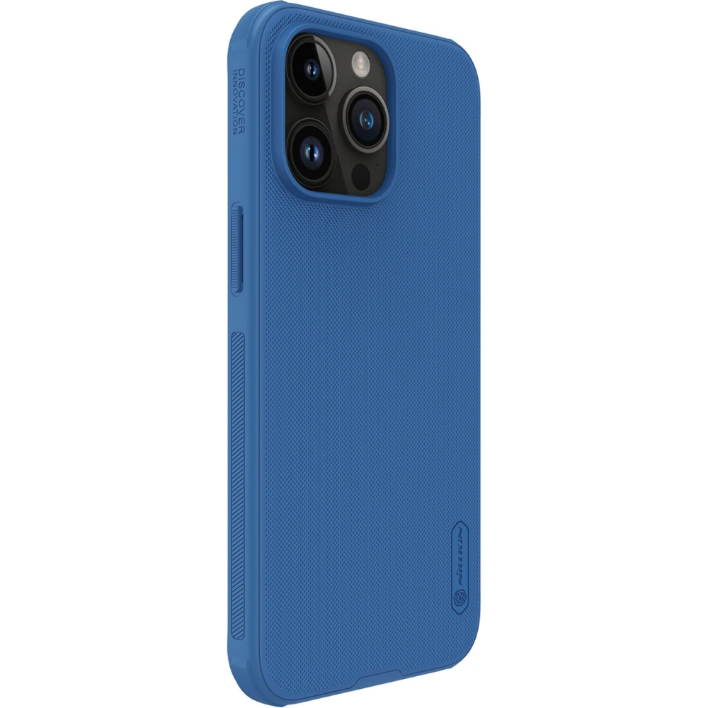 Hurtownia GSM - Case Nillkin Super Frosted Shield Pro Magnetic Case Apple iPhone 15 Pro Max blaue - NLK1545 - {ean13} - Hurt
