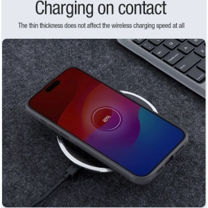 Wholesale Nillkin Super Frosted Shield Pro Magnetic Case Apple iPhone 15 Pro Max blue - NLK1545 - {ean13} - Hurt