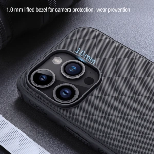 Wholesale Nillkin Super Frosted Shield Pro Magnetic Case Apple iPhone 15 Pro Max blue - NLK1545 - {ean13} - Hurt