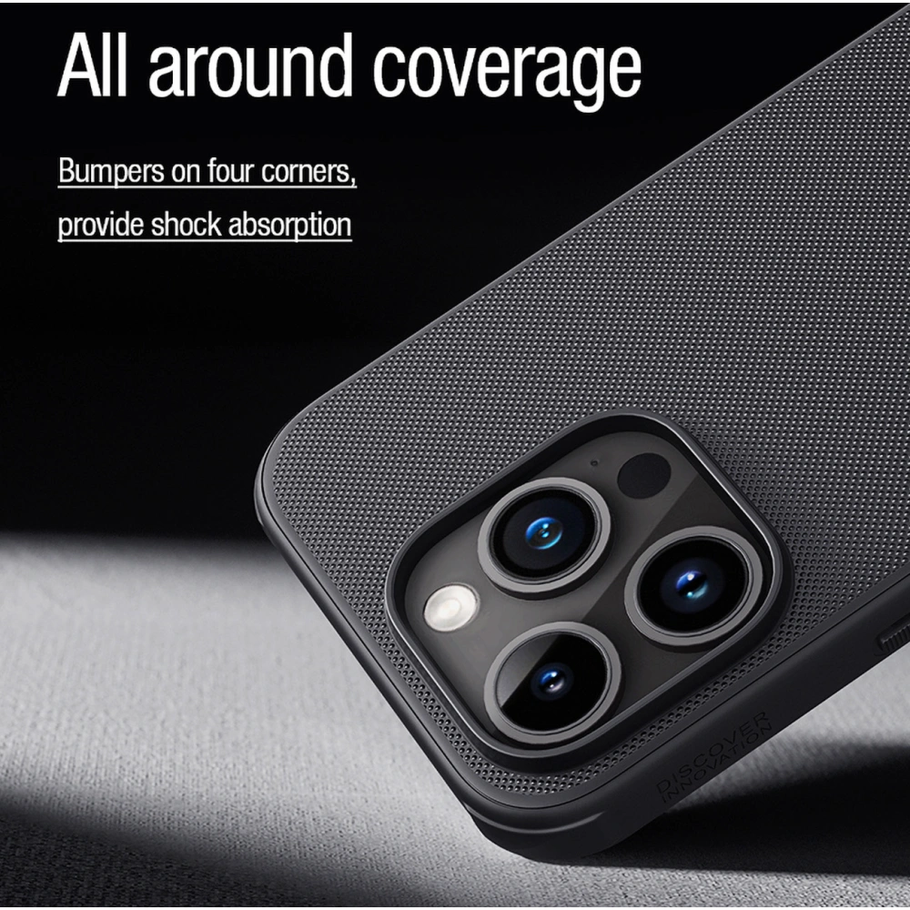 Hurtownia GSM - Case Nillkin Super Frosted Shield Pro Magnetic Case Apple iPhone 15 Pro Max blaue - NLK1545 - {ean13} - Hurt
