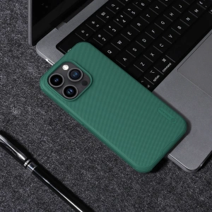 Wholesale Nillkin Super Frosted Shield Pro Magnetic Case Apple iPhone 15 Pro Max blue - NLK1545 - {ean13} - Hurt