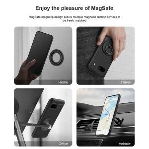Hurtownia GSM - Etui Nillkin Super Frosted Shield Pro Magnetic Case Google Pixel 8A černé - NLK1546 - {ean13} - Hurt