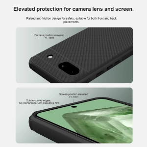 Wholesale Nillkin Super Frosted Shield Pro Magnetic Case Google Pixel 8A black - NLK1546 - {ean13} - Hurt