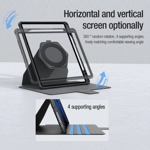 Etui Nillkin Bumper SnapSafe Apple iPad Pro 12.9 2020/2021/2022 (4., 5. i 6. generacji) niebieskie